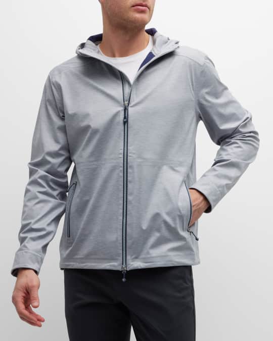 Peter millar top rain jacket