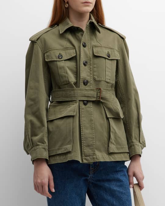 FORTELA Madison Belted Utility Jacket Neiman Marcus