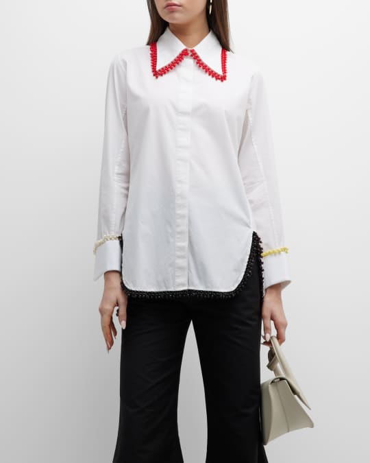 Leather Peter Pan Collar, Everything Looks Rosie