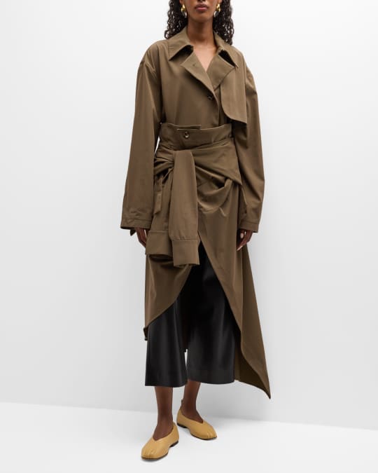 Belted Carryover Trench Coat