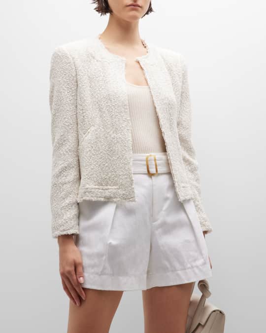 Taran Textured Open Front Jacket