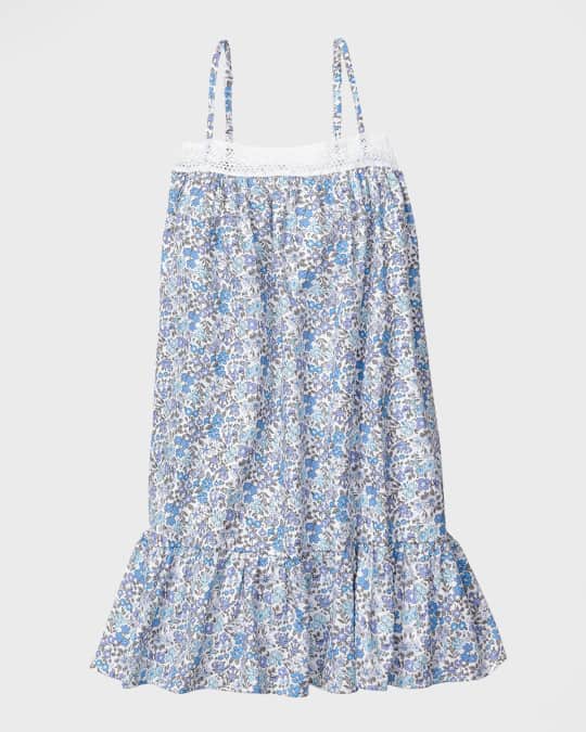 Girl's Lily Fleur D'Azur Nightgown, Size 2-12