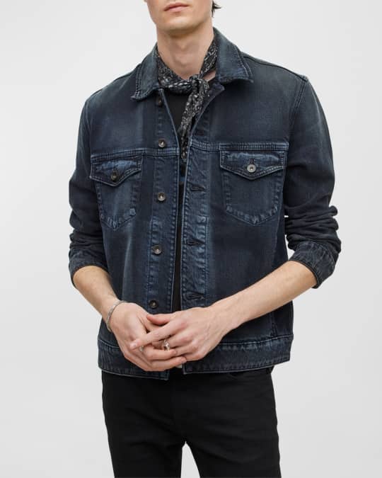John varvatos denim trucker jacket on sale