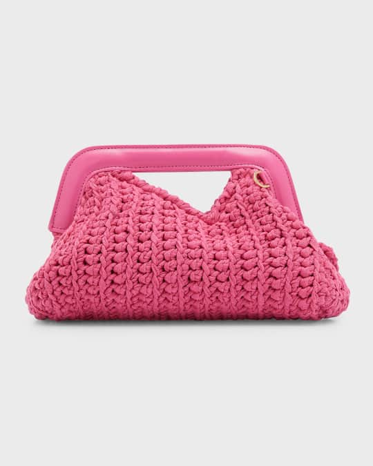 Kooreloo The Mediterraneo Crochet Clutch Bag with Strap | Neiman Marcus