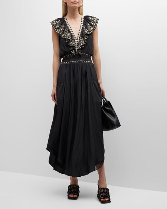 Ramy brook carmen binding dress