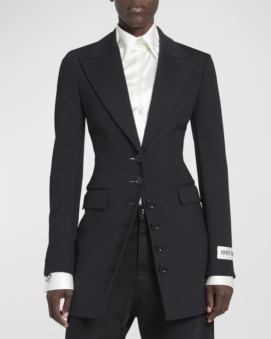 Dolce&Gabbana Single-Breasted Blazer Jacket | Neiman Marcus