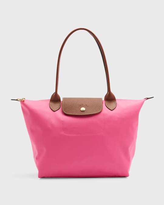 Longchamp Le Pliage Large Nylon Shoulder Tote - Blush