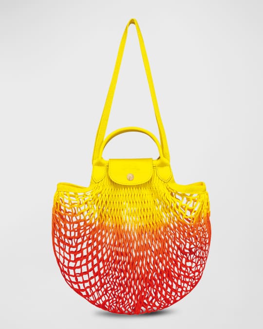 THE NEW LONGCHAMP RAFFIA LE PANIER PLIAGE VANITY BAG