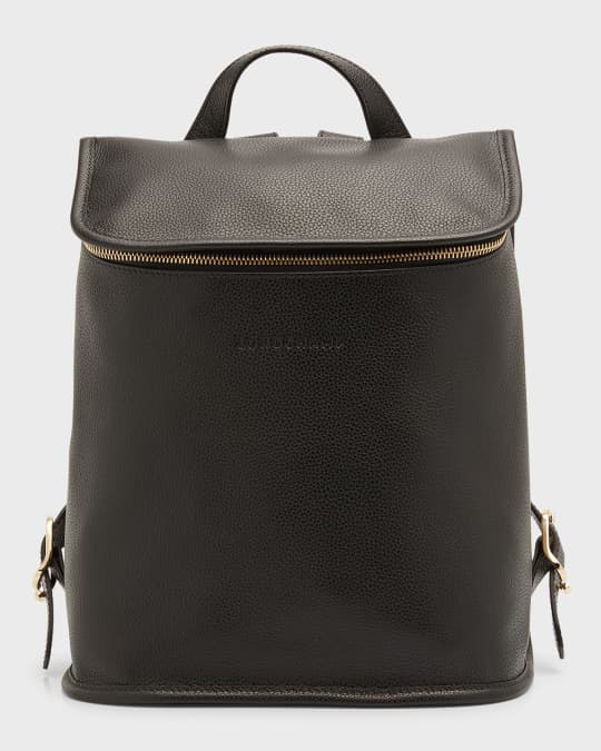Longchamp Le Foulonne Compact Leather Backpack Neiman Marcus