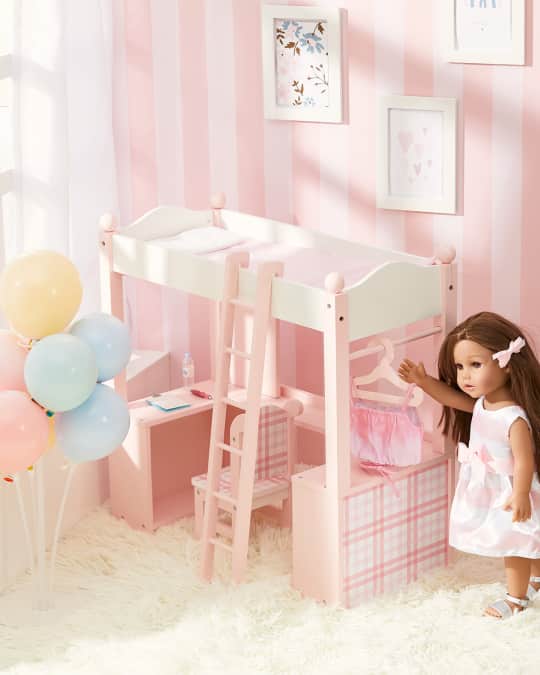 Girl's Sophia's Aurora Princess Doll Bed Set