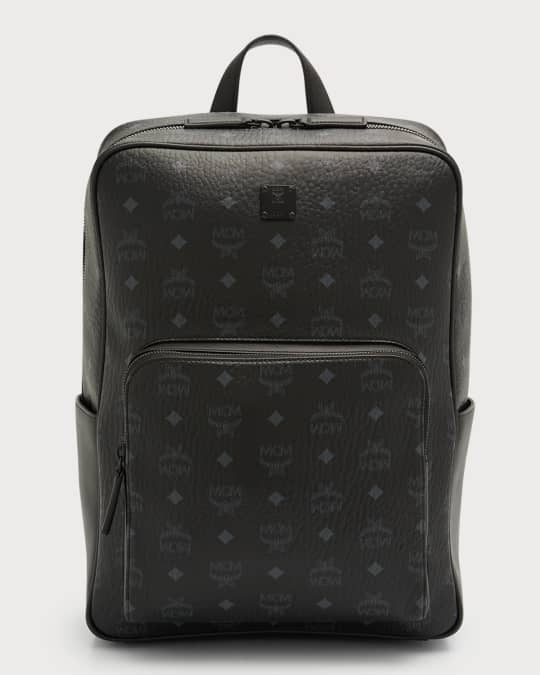 MCM Men s Aren Visetos Medium Backpack Neiman Marcus