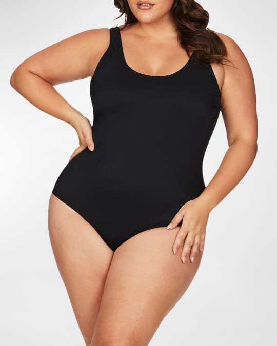 Artesands Plus Size Renoir One Piece Swimsuit Neiman Marcus