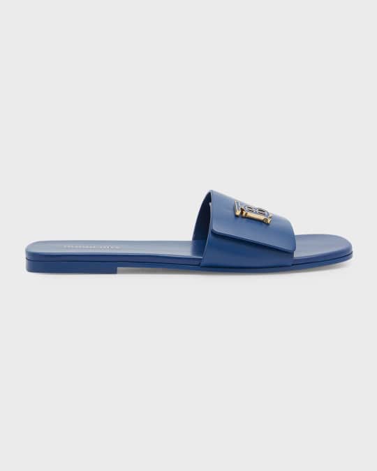 Neiman marcus on sale burberry slides