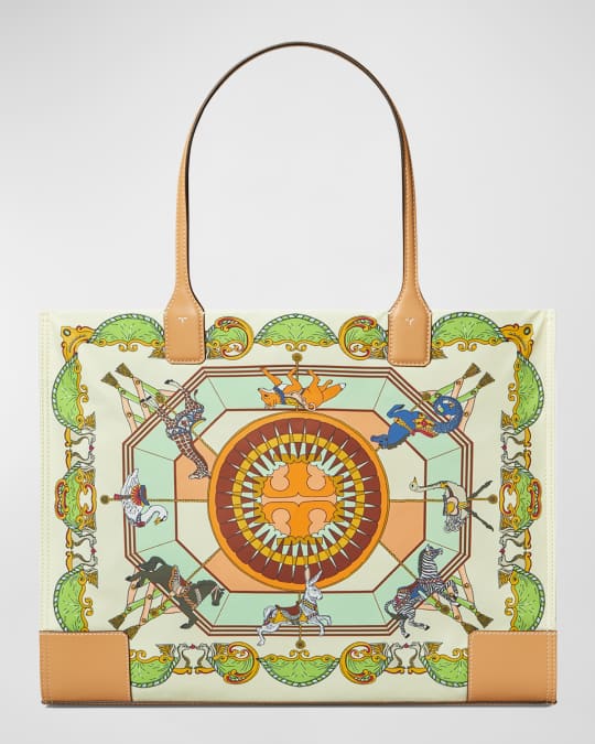Ella Printed Logo Tote Bag