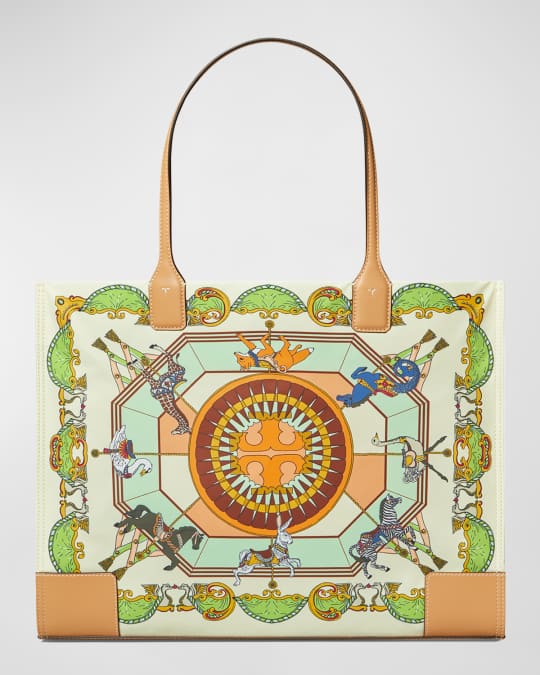 Tory Burch Ella Printed Logo Tote Bag