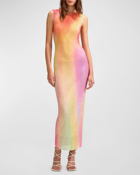 Mesh best sale rainbow dress