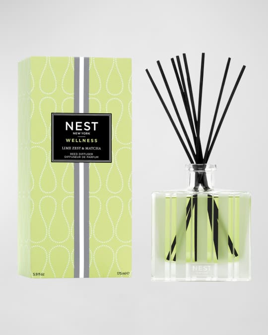 Lime Zest and Matcha Reed Diffuser, 5.9 oz.