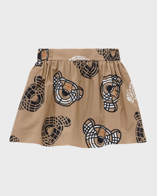 Burberry Girl s Kelsey Bears Print Skirt Size 6 14 Neiman Marcus