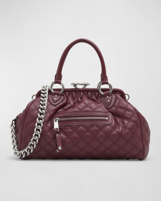 MARC JACOBS スタムショルダーバッグ Marc Jacobs Re-Edition Quilted Leather Stam Bag | Neiman Marcus