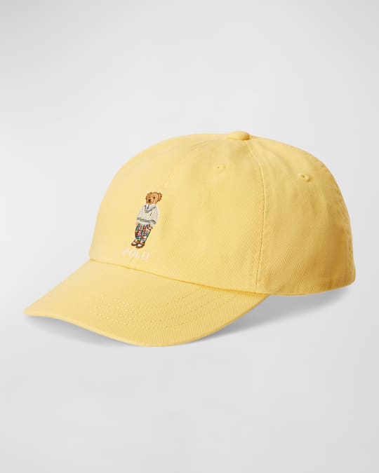 Polo Bear Chino Ball Cap ポロベア キャップ 現行 Polo Ralph Lauren Boy's Polo Bear Chino Ball Cap | Neiman Marcus