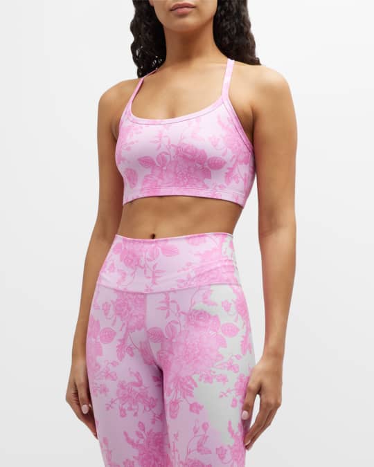 TLC Printed Leggings in Pink Porcelain –