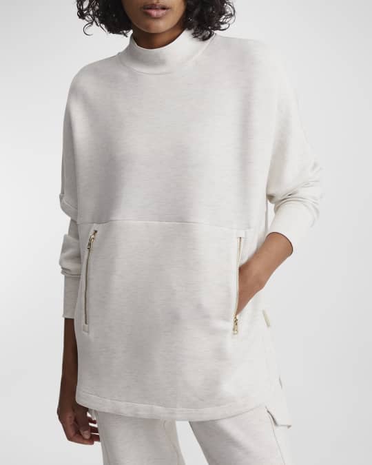 Varley Mavis Mock Neck in Green Spruce