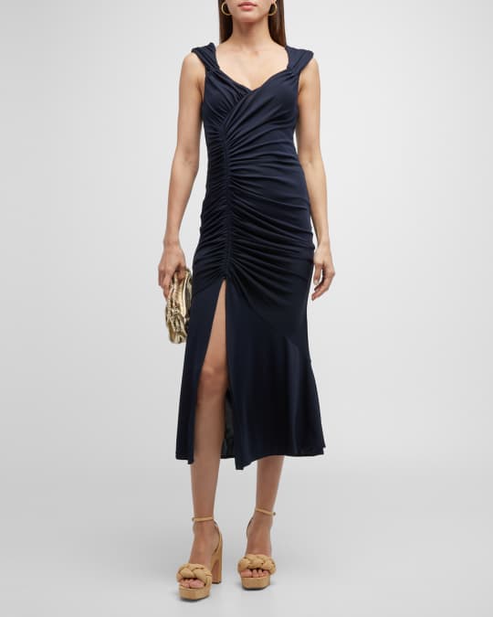 mother of the bride black tie dresses Black Mother Of The Bride Dresses Satin A-Line Strapless Floor Length Mother Of The Bride Dress main image 0