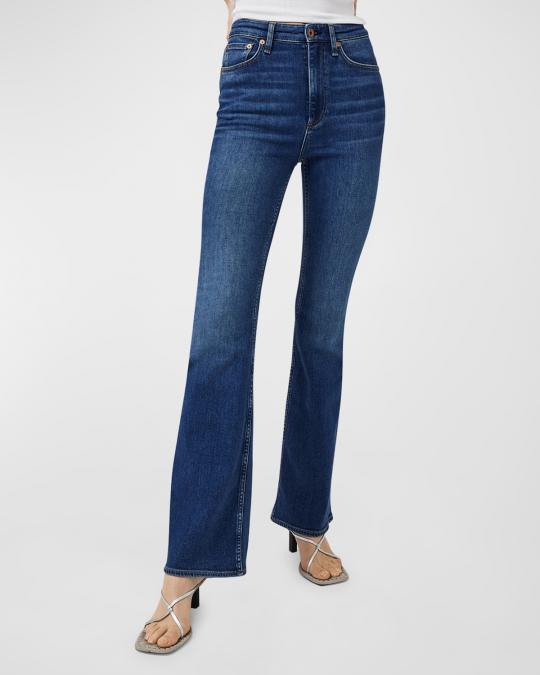 Rag & Bone Casey High-Rise Flare