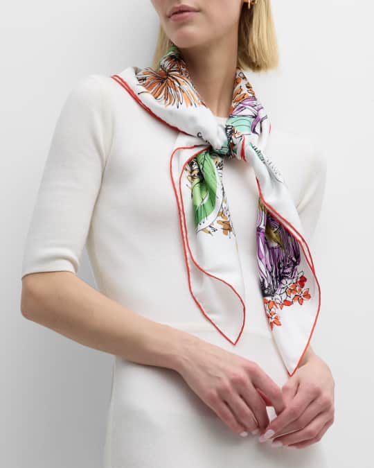 Neiman marcus clearance silk scarves