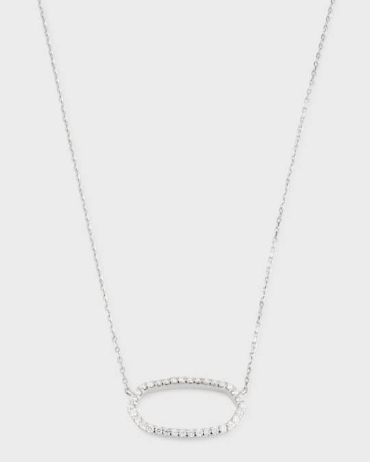 Woman in Dentistry all in 14 KT white gold necklace – Original