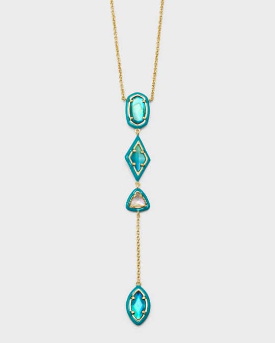 Kendra Scott Greta Y-Drop Necklace Neiman Marcus