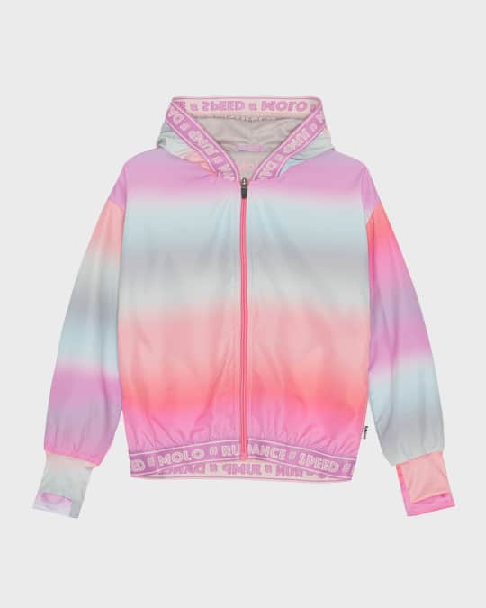 Girls ombre hoodie clearance