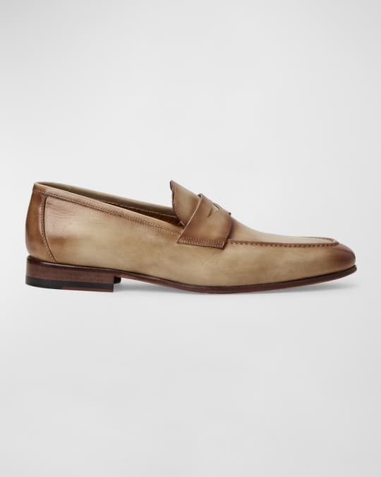 princess polly baby blue dress Bruno Magli Leather Loafers in Brown, Men's 7.5