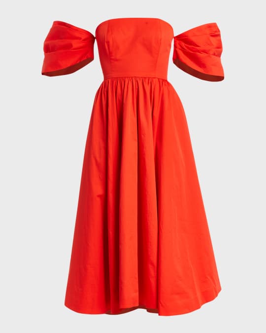 Odette off deals shoulder dress