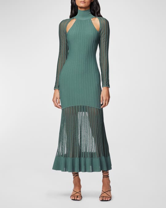 knee length dresses for ladies Herve Leger | Square Neck Icon Dress | XXS main image 1