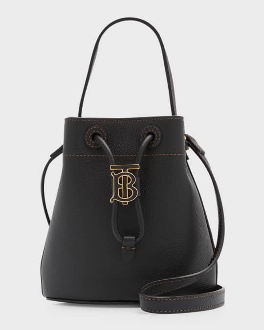 Small TB Bucket Bag in Black - Women