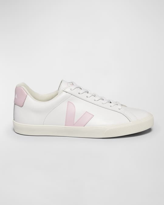 Esplar Bicolor Leather Low Top Sneakers