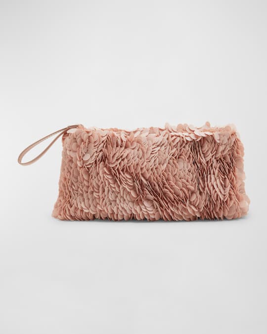 Dries Van Noten Pink Fringe Bag