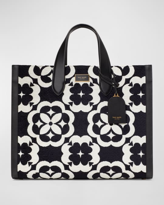 Kate Spade New York Pattern Print Saffiano Leather Tote