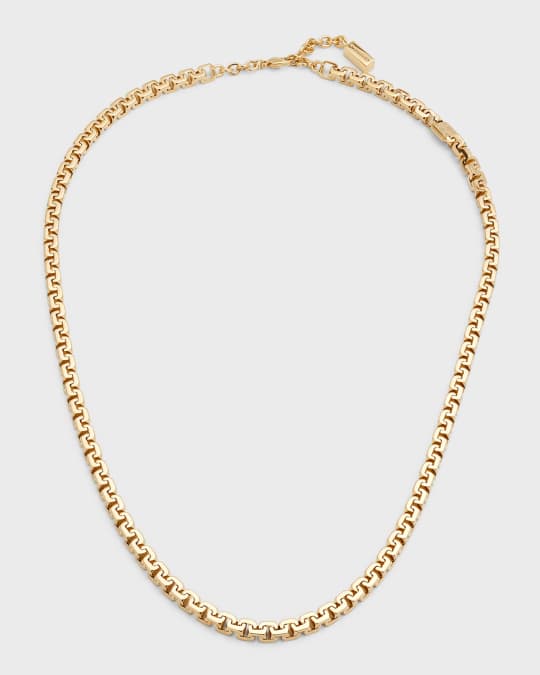 Givenchy Men s Gold Tone G Chain Necklace 20 L Neiman Marcus