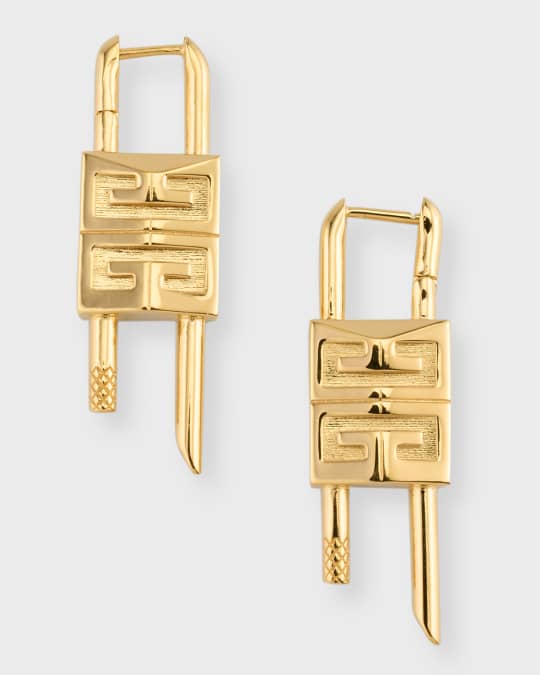 GIVENCHY キーリング パッドロック GOLDEN YELLOW Givenchy Gold U Padlock Keychain Givenchy
