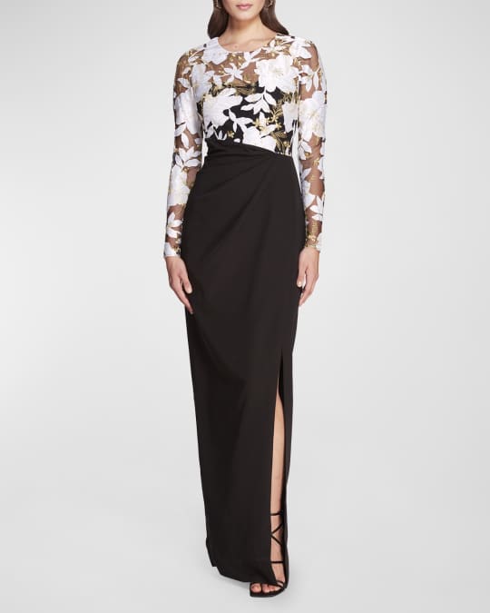 botanical embroidered dress Easy Inspiration Maxi Dress main image 0