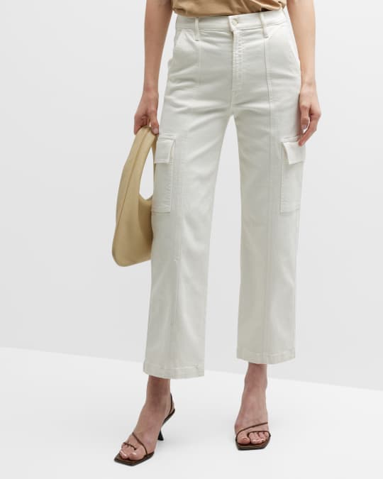 MOTHER The Rambler Cargo Ankle Jeans | Neiman Marcus