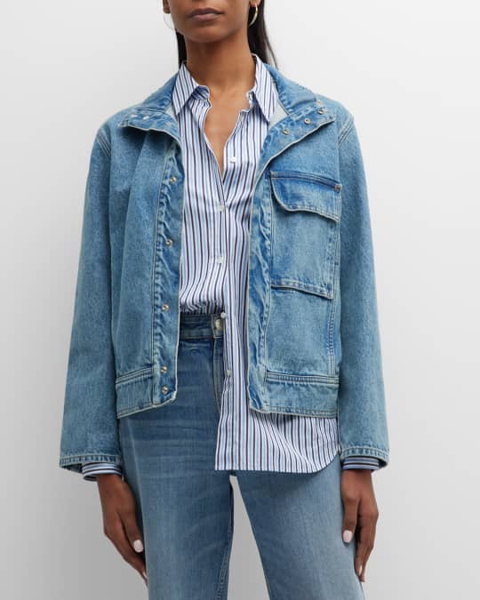 Neiman marcus denim discount jacket