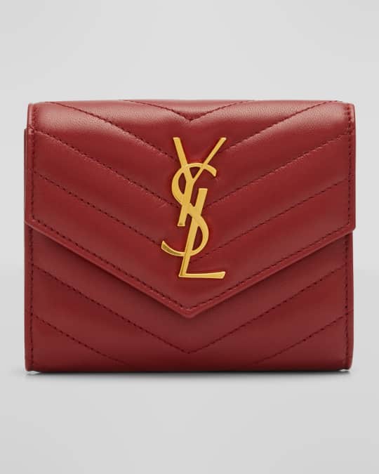 Ysl compact on sale trifold wallet