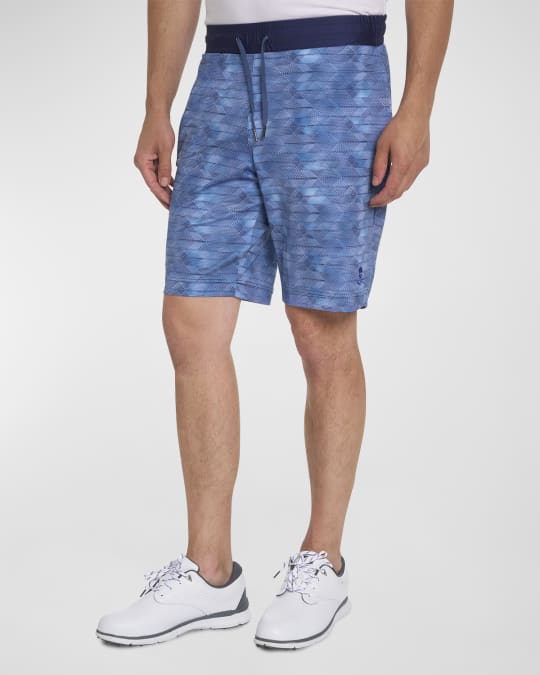 Robert Graham Men's Forman Drawstring Shorts Neiman Marcus