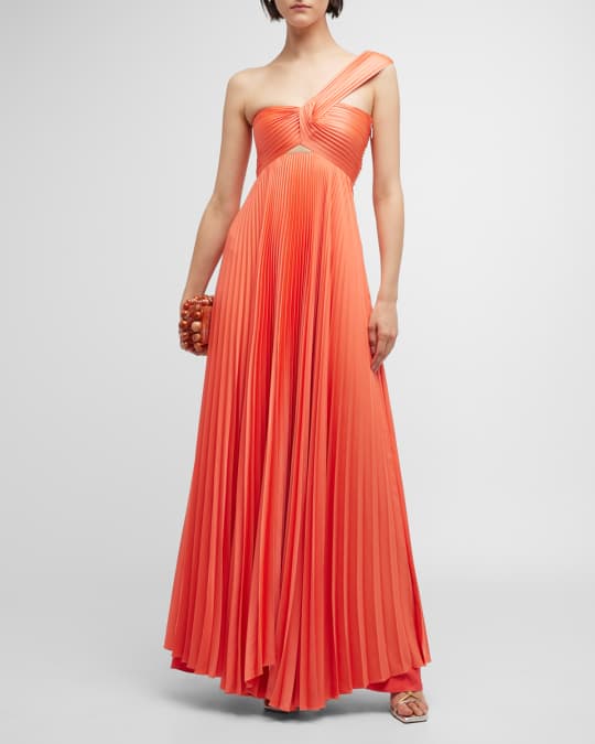 A.L.C. Blakely II Seamed Cut-Out Maxi Dress