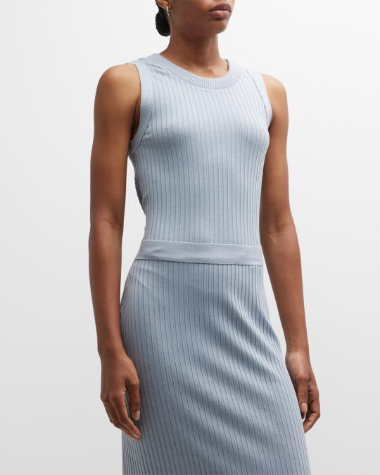 Splendid Caterina Wide Rib Tank Top | Neiman Marcus