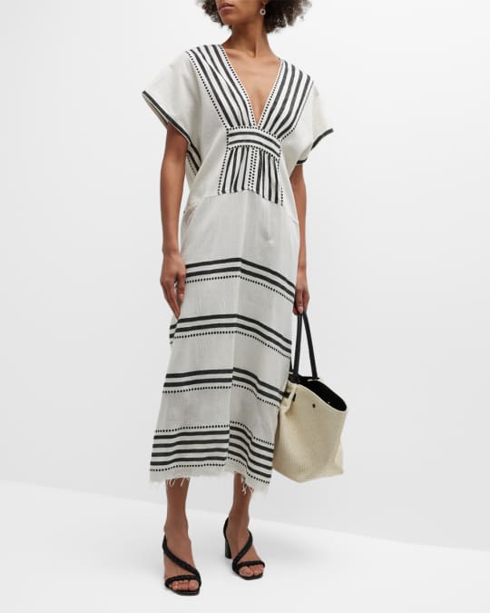 lemlem Eshe Maxi Kaftan Dress | Neiman Marcus