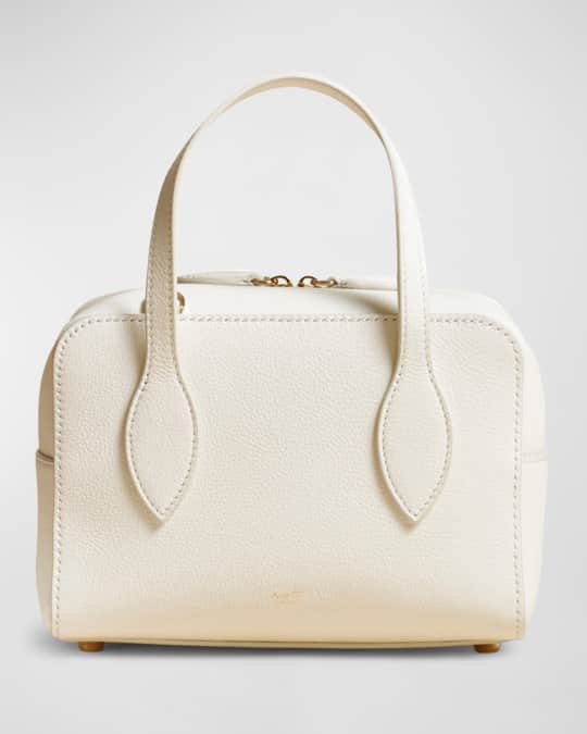 Khaite Maeve Small Zip Leather Crossbody Bag | Neiman Marcus
